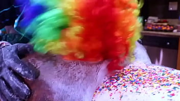 Victoria Cakes Gets Her Meaty Donk Made into A Cake By Gibby The Clown