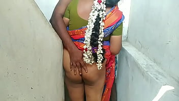 Tamil aunty lengthy hair orgy with submissive stud