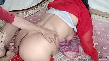 Desi susar (step Daddy in Law) assfuck torn up her Bahu (stepdaughter in law) Netu in clear hindi audio while Netu Said \