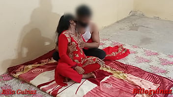 Indian freshly married wifey Caboose poked by her bf very first time buttfuck romp in clear hindi audio