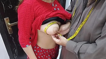 Desi indian Village Wife,s Caboose Slot Pummeled By Tailor In Swap Of Her Clothes Stitching Charges Highly Warm Clear Hindi Voice