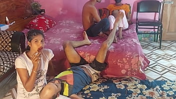 Desi Yaung school 2 Couples orgy hard-core porno xvideo  ..... Hanif and Popy khatun and Mst sumona and Manik Mia