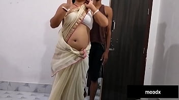 Indian bhabhi pummel with daver -in Hindi