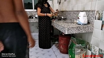 Dark-hued Sundress Wifey Lovemaking With Kitchen ( Official Vid By Localsex31)