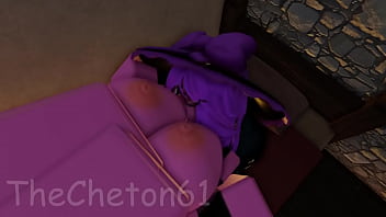 Roblox Futa screws a witch chick in the village