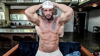 Boy SELECTOR - Jizz Interact With Davin Strong, The Poundable BodyBuilder