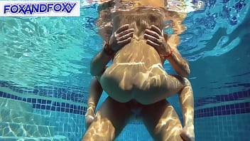 Pool fucky-fucky compilation: ass-fuck creampie, jism on ass, jism in pool