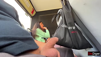 A stranger doll masturbated off and blown my spunk-pump in a public bus utter of people