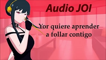 Audio JOI hentai, Yor wants to have bang-out with you.