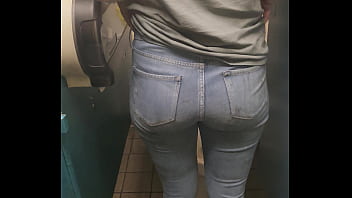 Public stall at work phat ass white girl employee plowed rear end