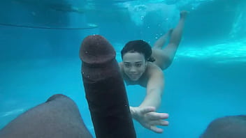 Underwater Hump Inexperienced Teenage Kicked By Massive Dark-hued cock Massive Dark-hued Knob