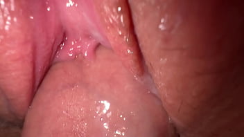 Utterly close up penetrate cock-squeezing nubile pussy, Impressive white pearly twat