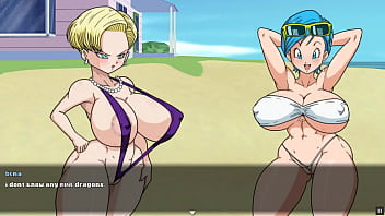 Supah Super-bitch Z Tournament 2 [Dragon Ball Manga porn game Parody] Ep.2 android Barely legal fuck-fest struggle against her doppleganger