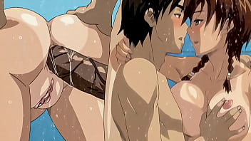 Plumbing in a Public Shower! — Uncensored Manga porn [SUB ENG] [EXCLUSIVE]