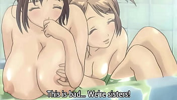 Step Sisters Taking a Bathtub Together! Manga porn [Subtitled]