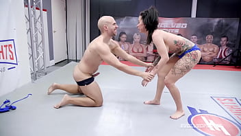 Dan Ferrari Keeps His Streak Alive, Facefucks and Pokes Lily Lane Right On The Mat